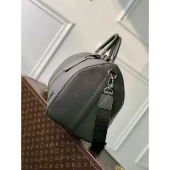 LV M21420 Louis Vuitton Keepall Bandoulière 50 Keepall Bandoulière LV Aerogram Tmavě zelená