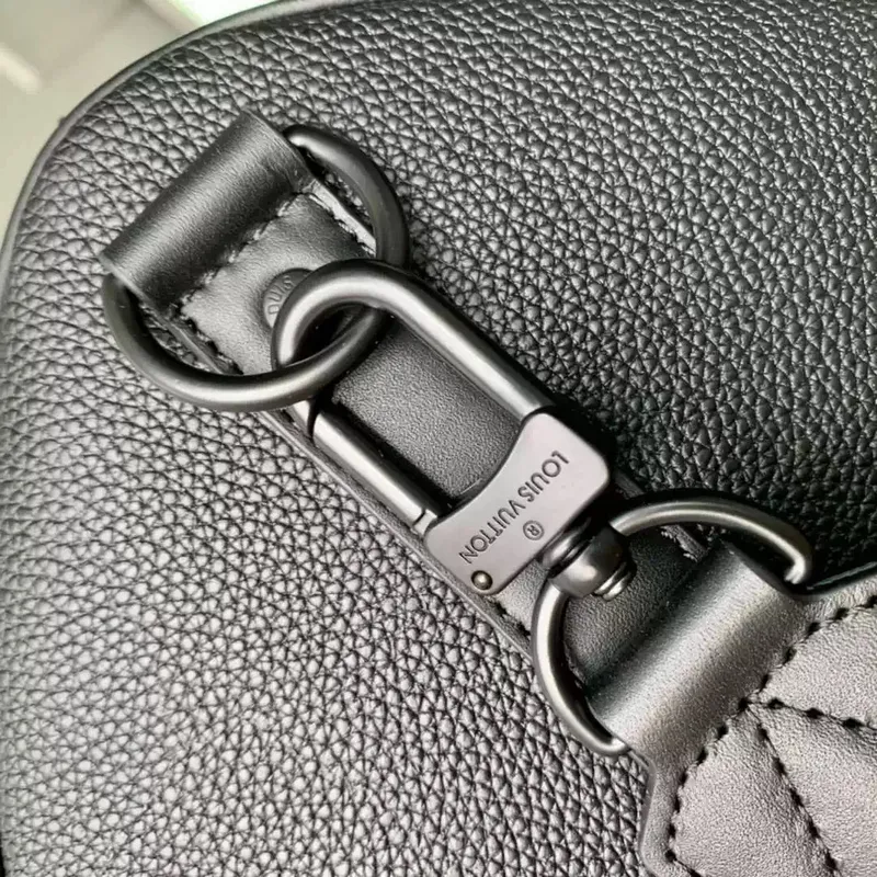 LV M21420 Louis Vuitton Keepall Bandoulière 50 Keepall Bandoulière LV Aerogram Černá