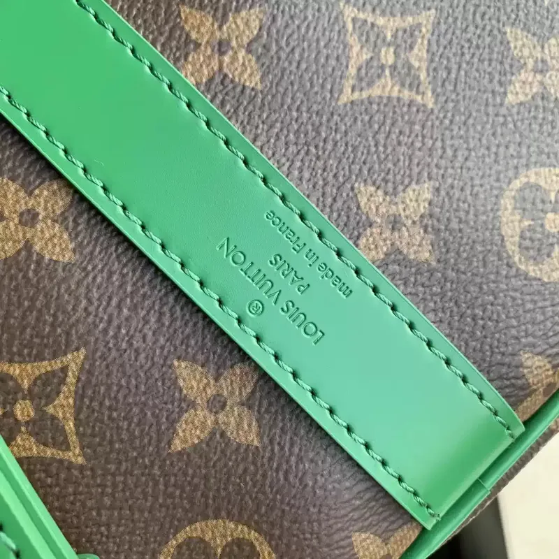 LV M46774 Louis Vuitton Keepall Bandoulière 50 Cestovní taška Monogram Zelená