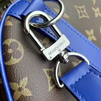 LV M46772 Louis Vuitton Keepall Bandoulière 50 Cestovní taška Monogram Modrá M12633