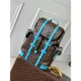 LV M12729 Louis Vuitton Christopher MM Batoh Monogram Macassar plátno