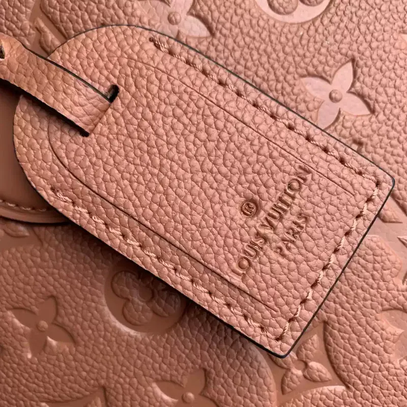 LV M12775 Louis Vuitton OnTheGo MM Taška Monogram Empreinte Hnědá