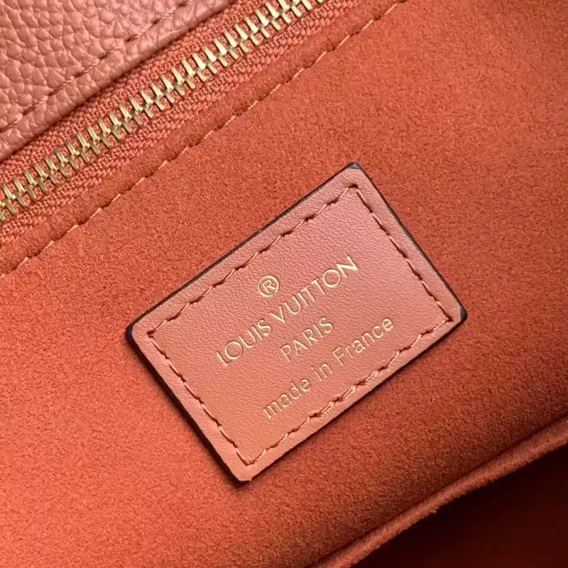 LV M12775 Louis Vuitton OnTheGo MM Taška Monogram Empreinte Hnědá