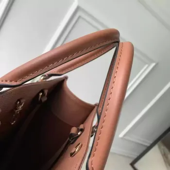 LV M12775 Louis Vuitton OnTheGo MM Taška Monogram Empreinte Hnědá
