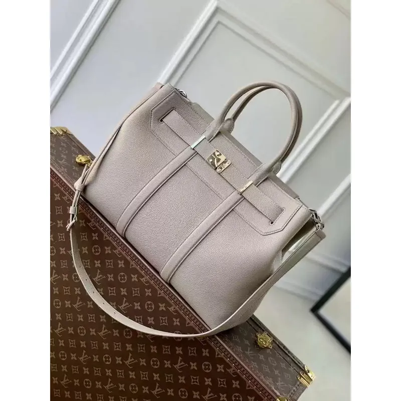 LV M11664 Louis Vuitton Georges Tote MM H30 Šedá