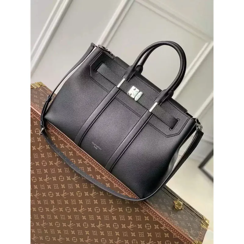LV M23153 Louis Vuitton Georges Tote MM H30 Černá