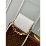 LV M11727 Louis Vuitton Coussin BB Kabelka Bílá
