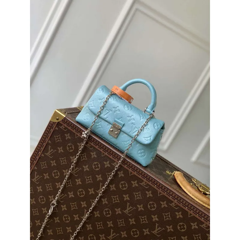 LV M12211 Louis Vuitton Nano Madeleine Taška Azur Frost