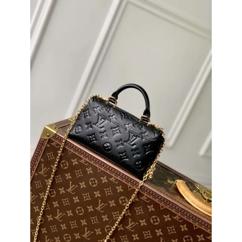 LV M12144 Louis Vuitton Nano Madeleine Taška Černá