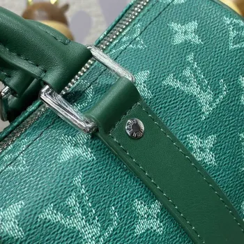 LV M12684 Louis Vuitton Keepall Bandoulière 25 Městská taška Zelená