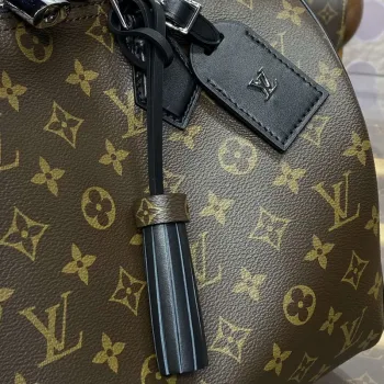 LV M12243 Louis Vuitton Speedy Soft 30 Dark Bag Monogram Černá