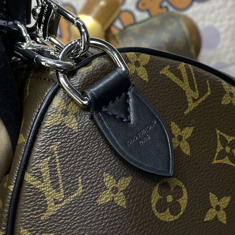 LV M12243 Louis Vuitton Speedy Soft 30 Dark Bag Monogram Černá