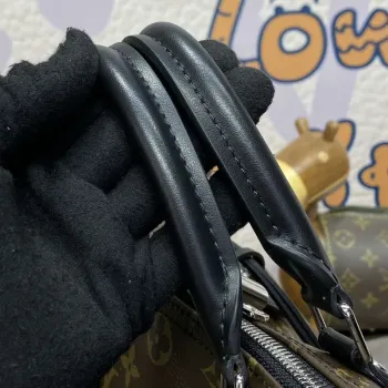 LV M12243 Louis Vuitton Speedy Soft 30 Dark Bag Monogram Černá