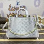 LV M12127 Louis Vuitton Bella Tote Bag Mlhově šedá