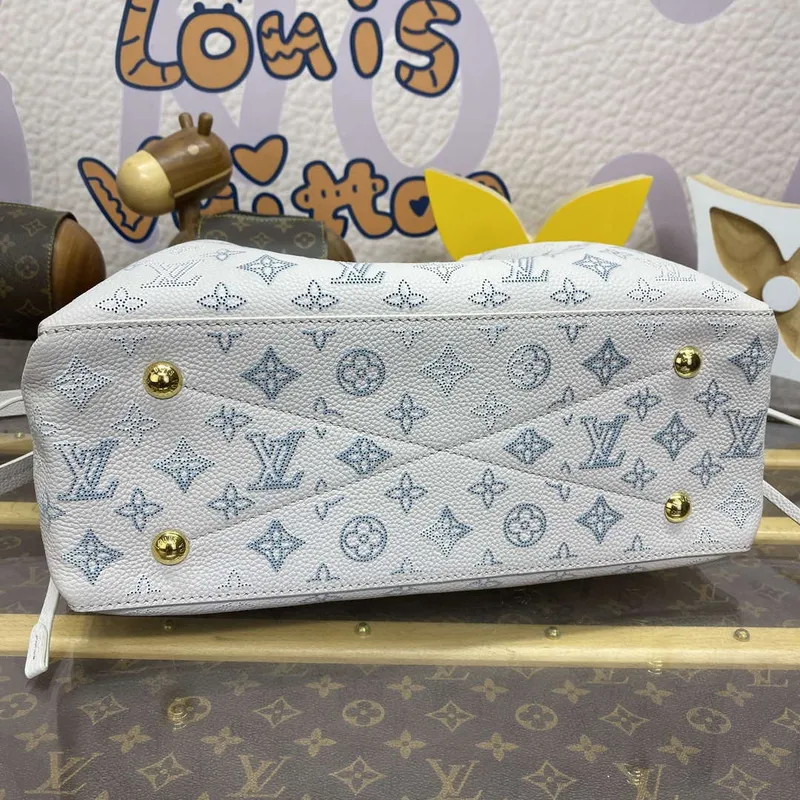 LV M12127 Louis Vuitton Bella Tote Bag Mlhově šedá