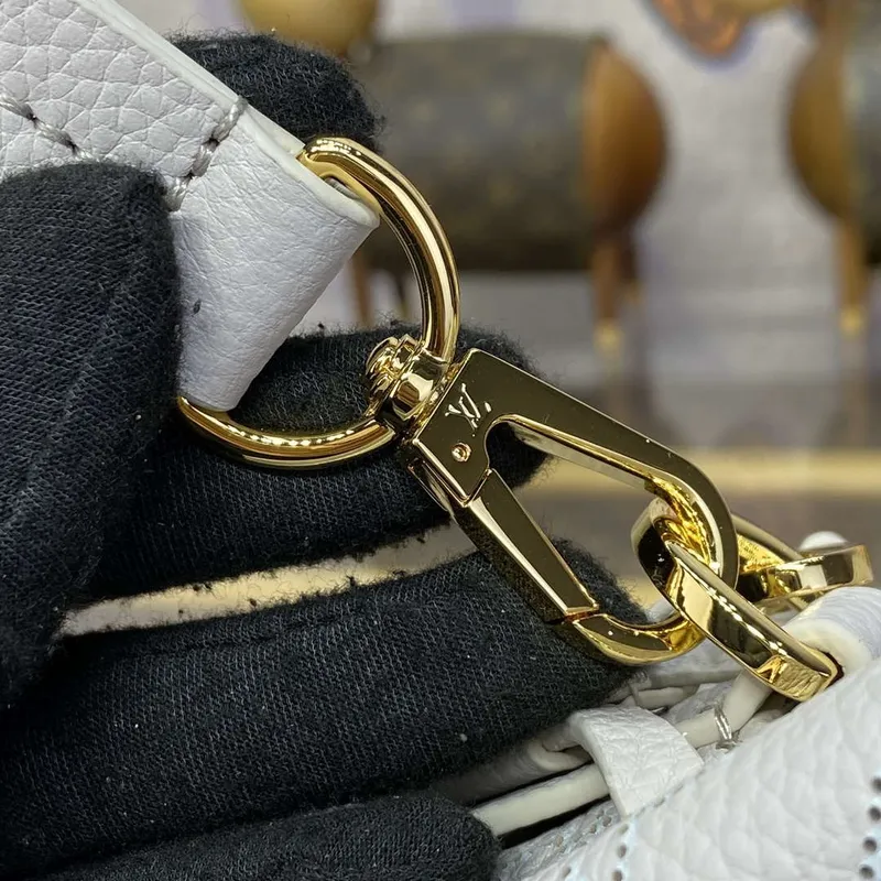 LV M12127 Louis Vuitton Bella Tote Bag Mlhově šedá