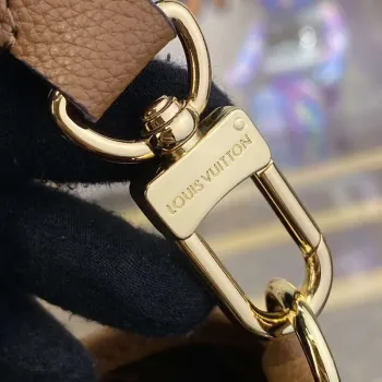 LV M12099 Louis Vuitton Oboustranná kabelka Neverfull Bandoulière Inside Out BB Hnědá