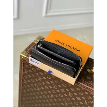 LV M31071 Louis Vuitton Zippy Wallet Černý EPI