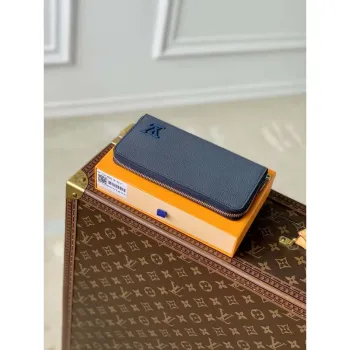 LV M80334 Louis Vuitton Zippy Peněženka Horizontální Námořnická Modrá
