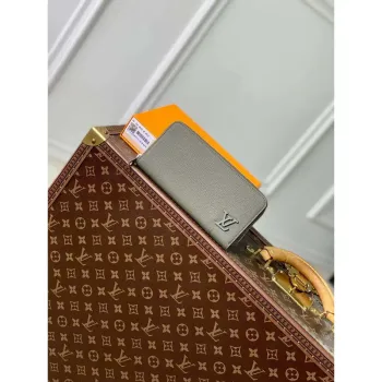 LV M80334 Louis Vuitton Zippy Wallet Horizontální Tmavě Zelená