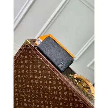 LV M80334 Louis Vuitton Zippy Wallet Horizontální Černá