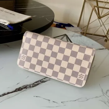 LV N63503 Louis Vuitton Zippy Wallet Damier Azur