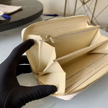 LV N63503 Louis Vuitton Zippy Wallet Damier Azur