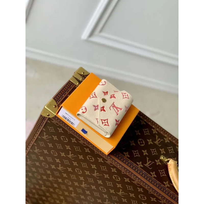 LV M83507 Louis Vuitton Victorine Peněženka Sunrise Aquarelle Béžová