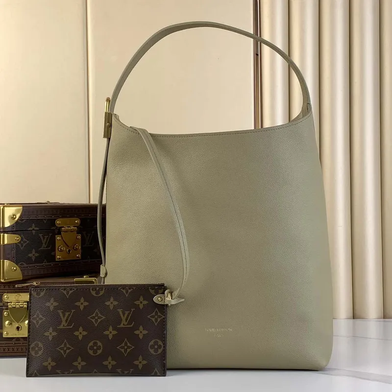 LV M24988 Louis Vuitton Low Key Hobo MM Kabelka Zelená