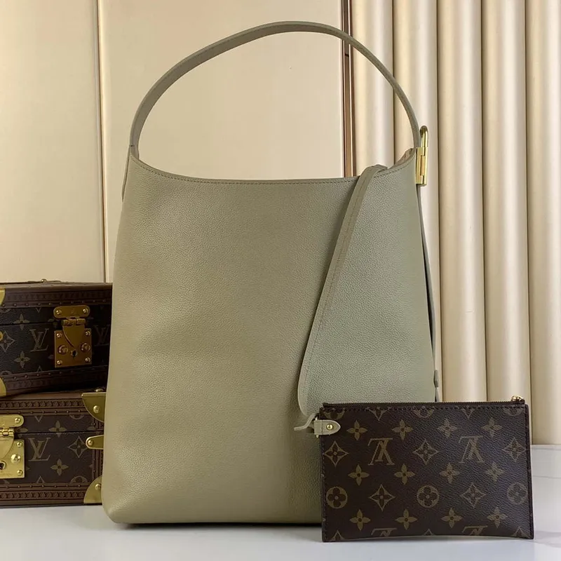 LV M24988 Louis Vuitton Low Key Hobo MM Kabelka Zelená