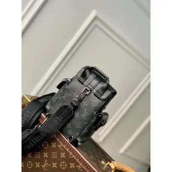 LV M82769 Louis Vuitton Nano Christopher Monogram Eclipse potažená plátno