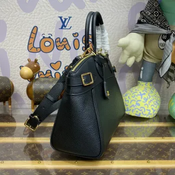 LV M22914 Louis Vuitton Lock It MM Taška Černá
