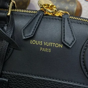 LV M22914 Louis Vuitton Lock It MM Taška Černá