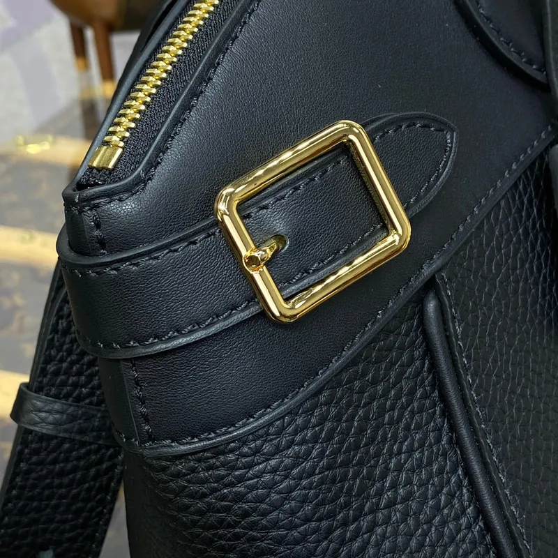 LV M22914 Louis Vuitton Lock It MM Taška Černá