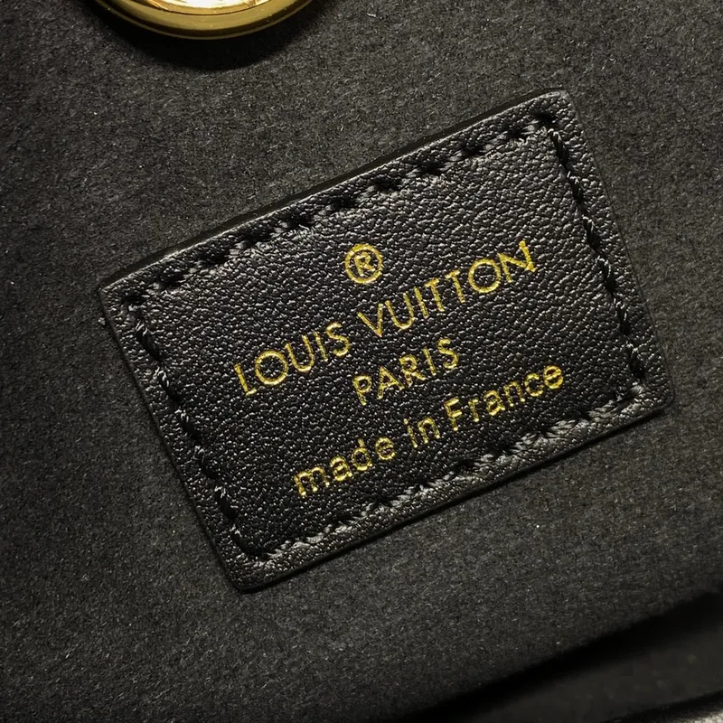 LV M22914 Louis Vuitton Lock It MM Taška Černá