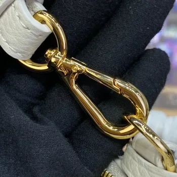 LV M23061 Louis Vuitton Lock It MM Taška Crème Beige