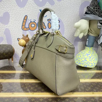 LV M22927 Louis Vuitton Lock It MM Taška Hnědá Země