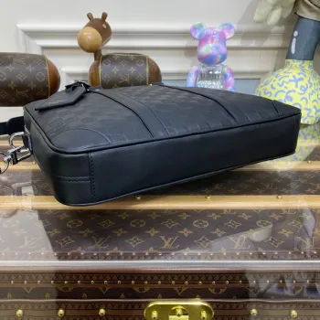 LV N40444 Louis Vuitton Porte Documents Voyage PM Aktovka Černá