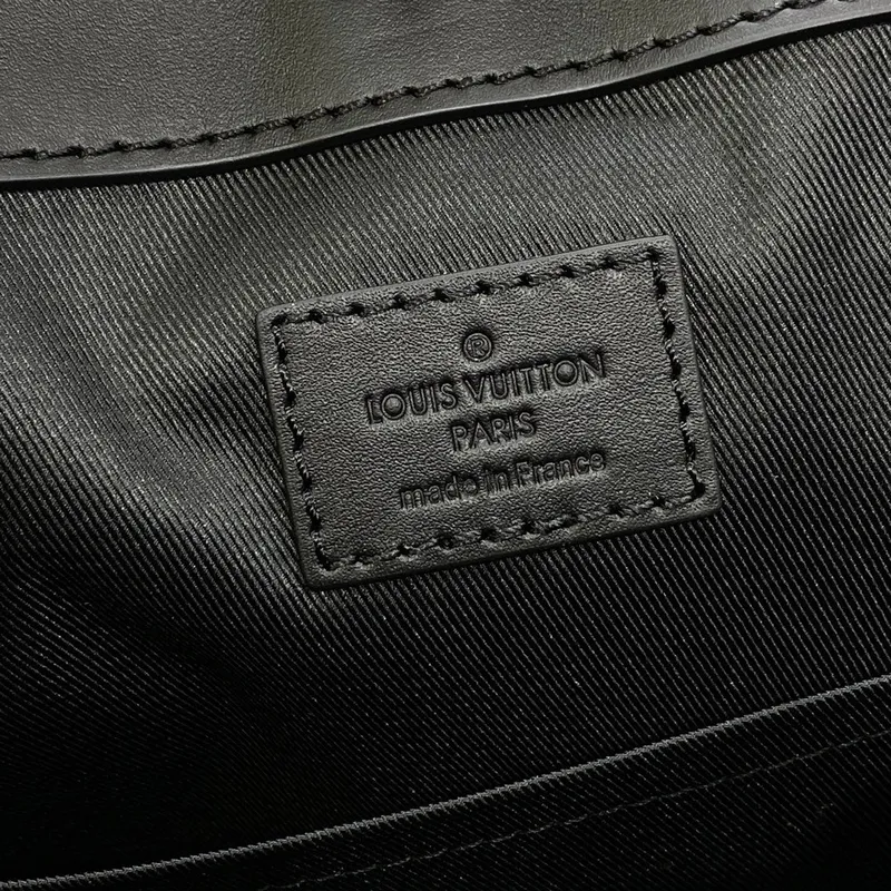 LV M21865 Louis Vuitton Sac Plat 24H Tote Bag Embossed Taurillon Monogram hovězí kůže