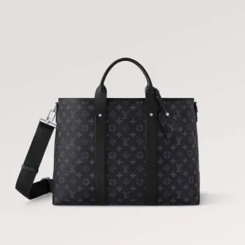 LV M30937 Louis Vuitton Weekend NM Tote Bag Černá