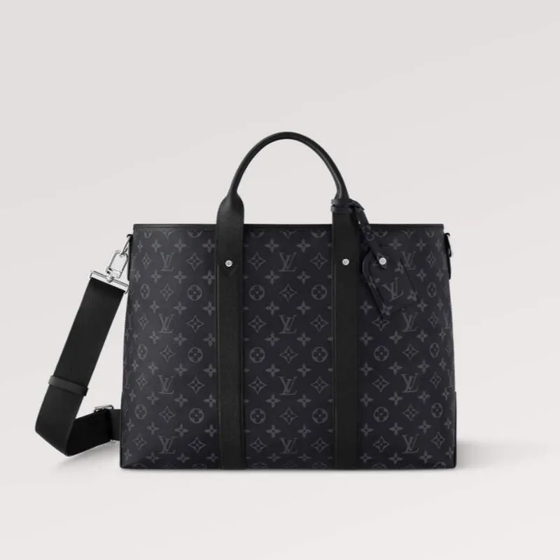 LV M30937 Louis Vuitton Weekend NM Tote Bag Černá