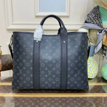 LV M30937 Louis Vuitton Weekend NM Tote Bag Černá