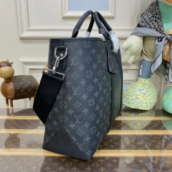 LV M30937 Louis Vuitton Weekend NM Tote Bag Černá