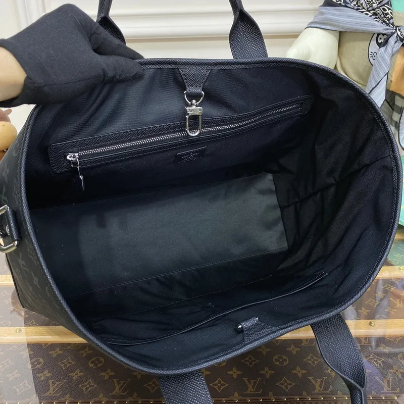 LV M30937 Louis Vuitton Weekend NM Tote Bag Černá