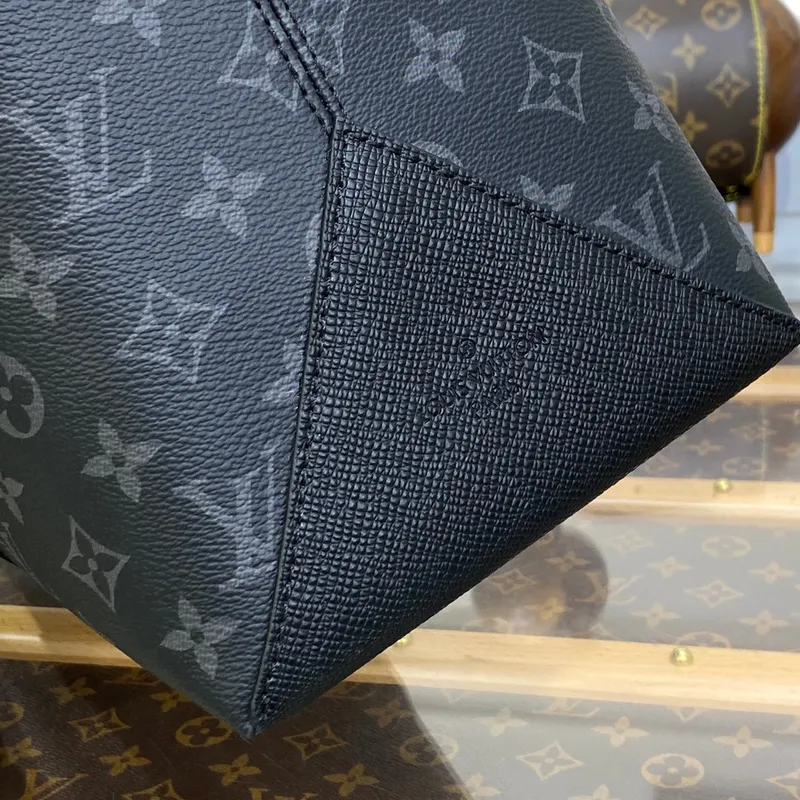 LV M30937 Louis Vuitton Weekend NM Tote Bag Černá