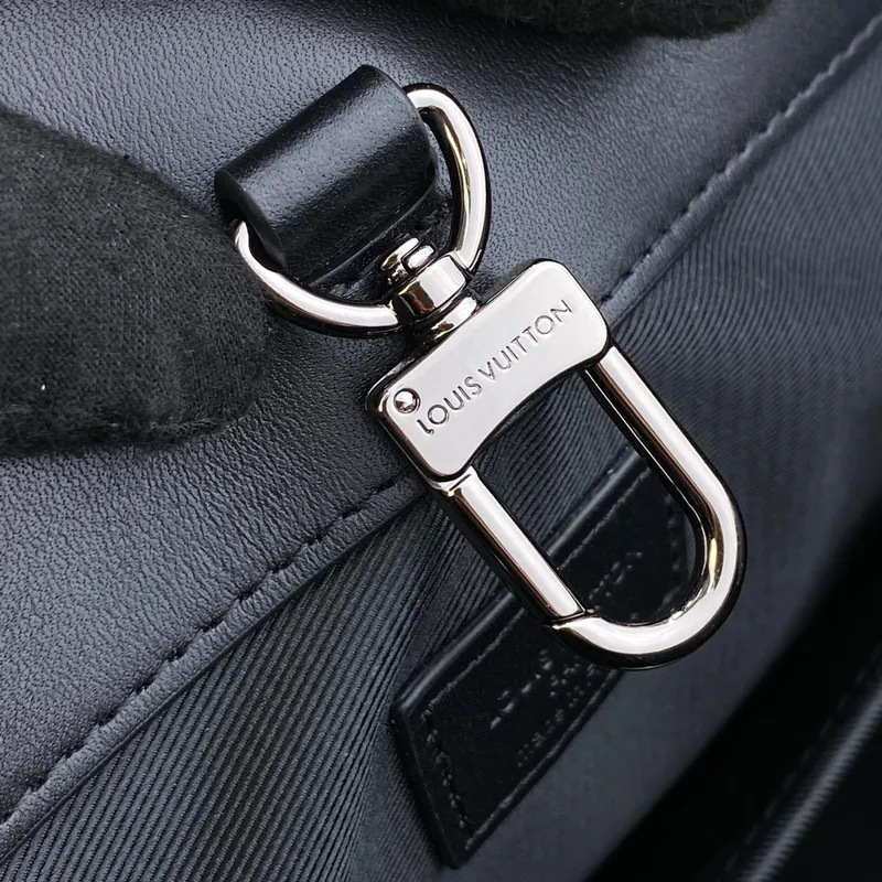 LV M46451 Louis Vuitton Sac Plat 24H Tote Bag Monogram Eclipse potažená plátno