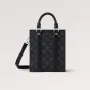 LV M46453 Louis Vuitton Sac Plat Mini Bag Monogram Eclipse potažená plátno