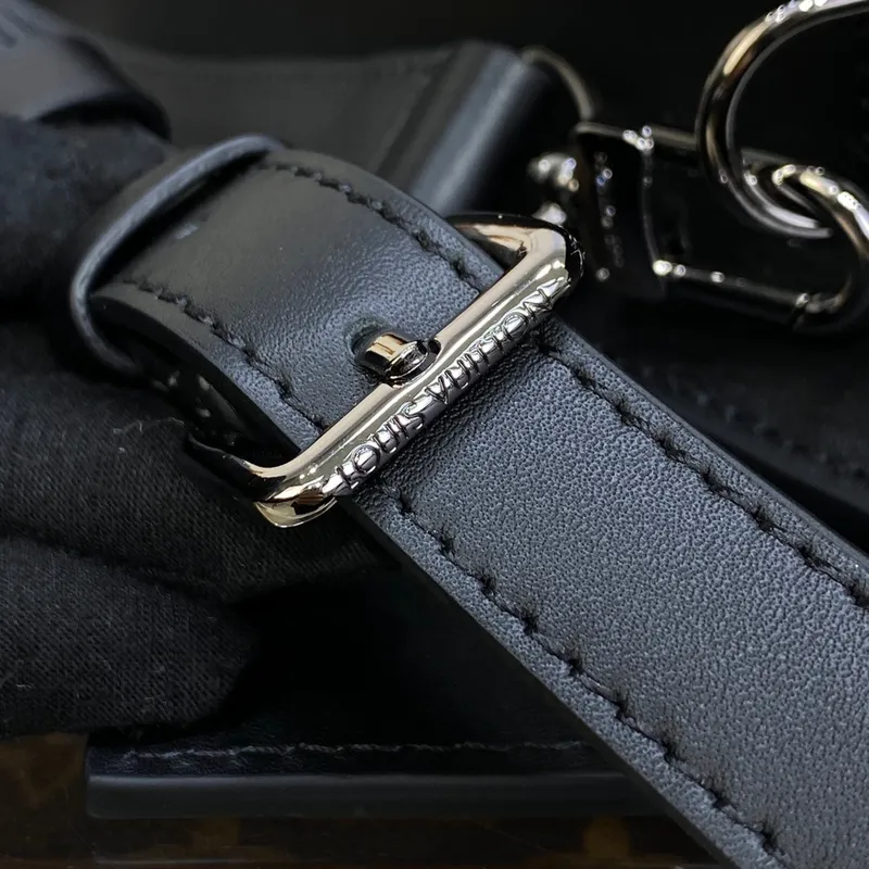 LV M46453 Louis Vuitton Sac Plat Mini Bag Monogram Eclipse potažená plátno