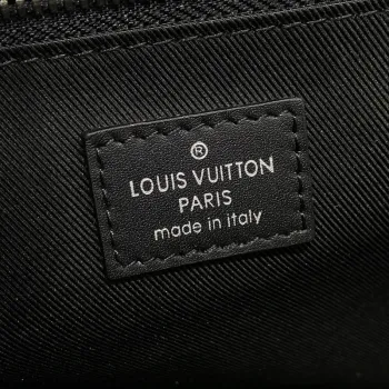 LV M46452 Louis Vuitton Taška Sac Plat Monogram Eclipse z potažené plátno