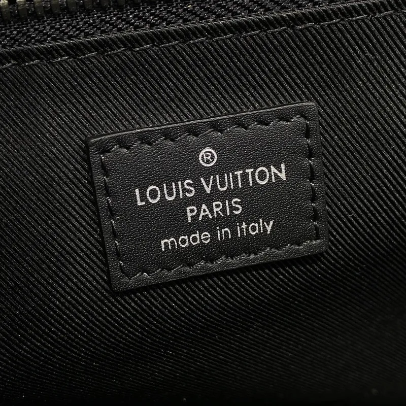 LV M46452 Louis Vuitton Taška Sac Plat Monogram Eclipse z potažené plátno